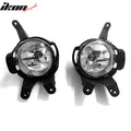 Black Housing Clear Lens Fog Light Assembly