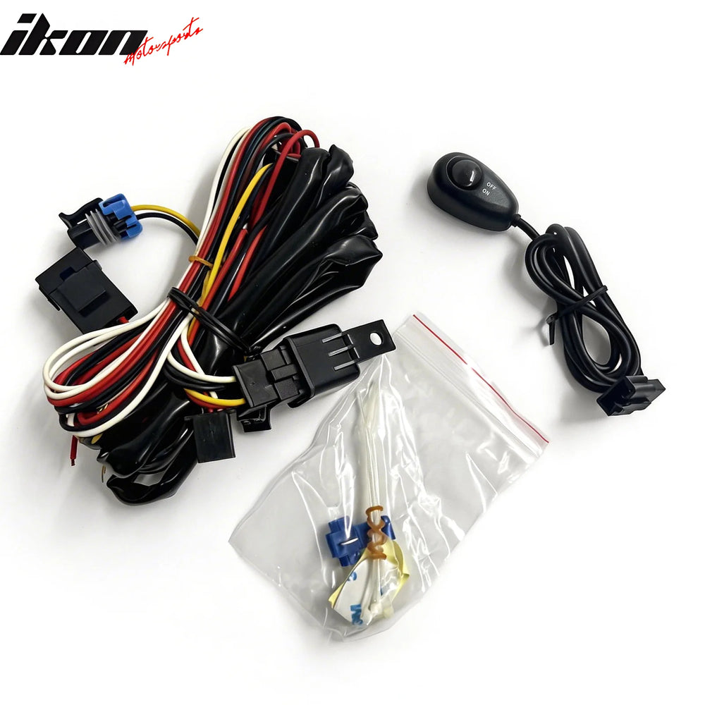 Black Housing Smoke Lens Fog Light Kit