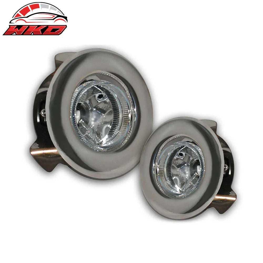 Universal Fog Light Pair with Wire Harness Kit