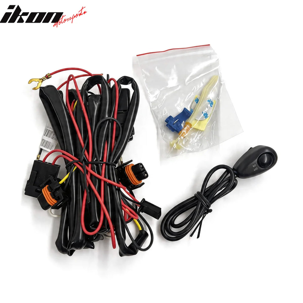 Clear Lens Fog Lights Pair