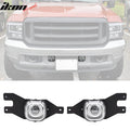 Projector Fog Lights w/ Wire Harness Kit