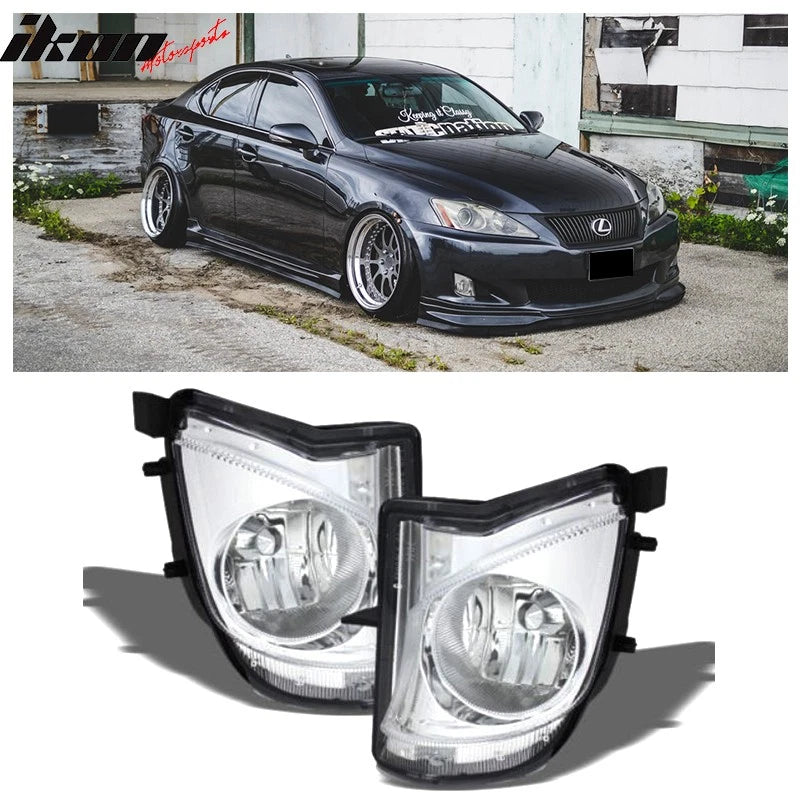 Black Housing Fog Light Pair