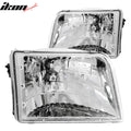 Crystal Head Lamps (Pair)