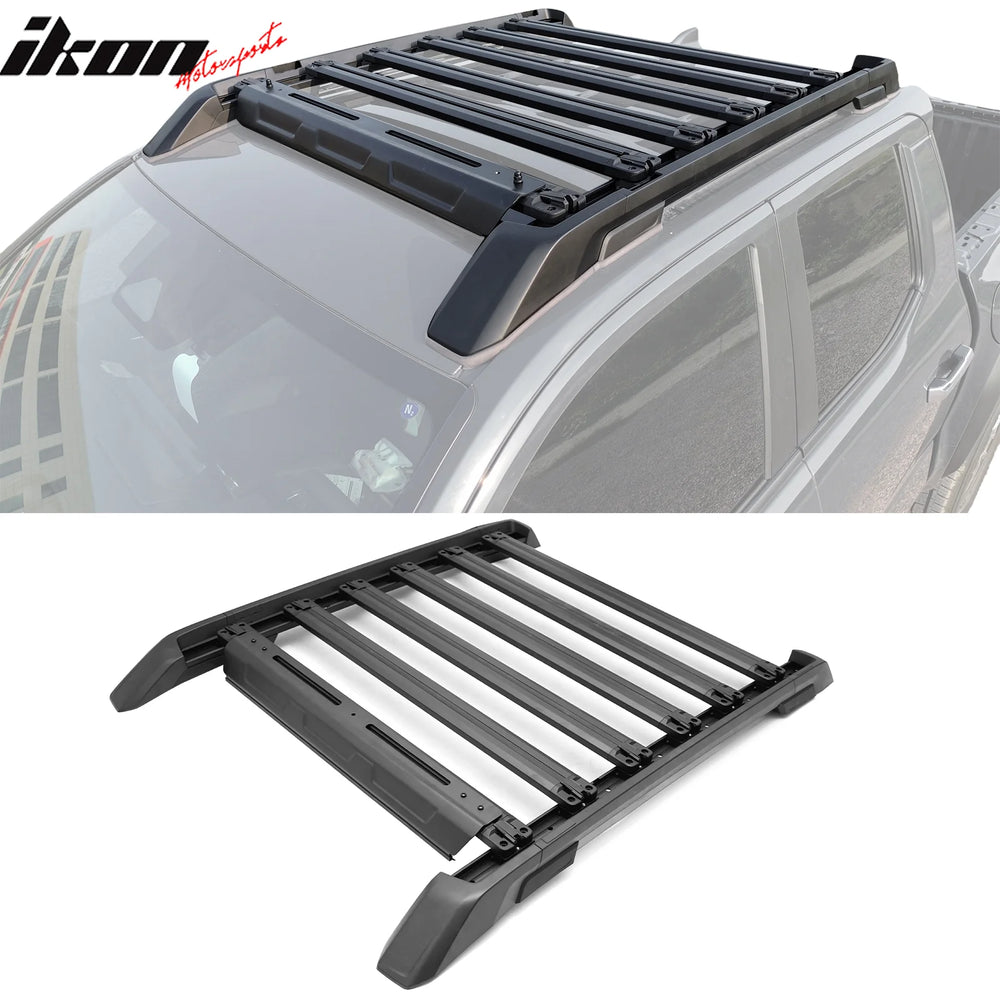 8-Piece Aluminium Roof Rack w/ Slide Rail