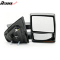Power Heated LED Towing Mirrors w/ Puddle Lights