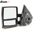 Power Heated LED Towing Mirrors w/ Puddle Lights