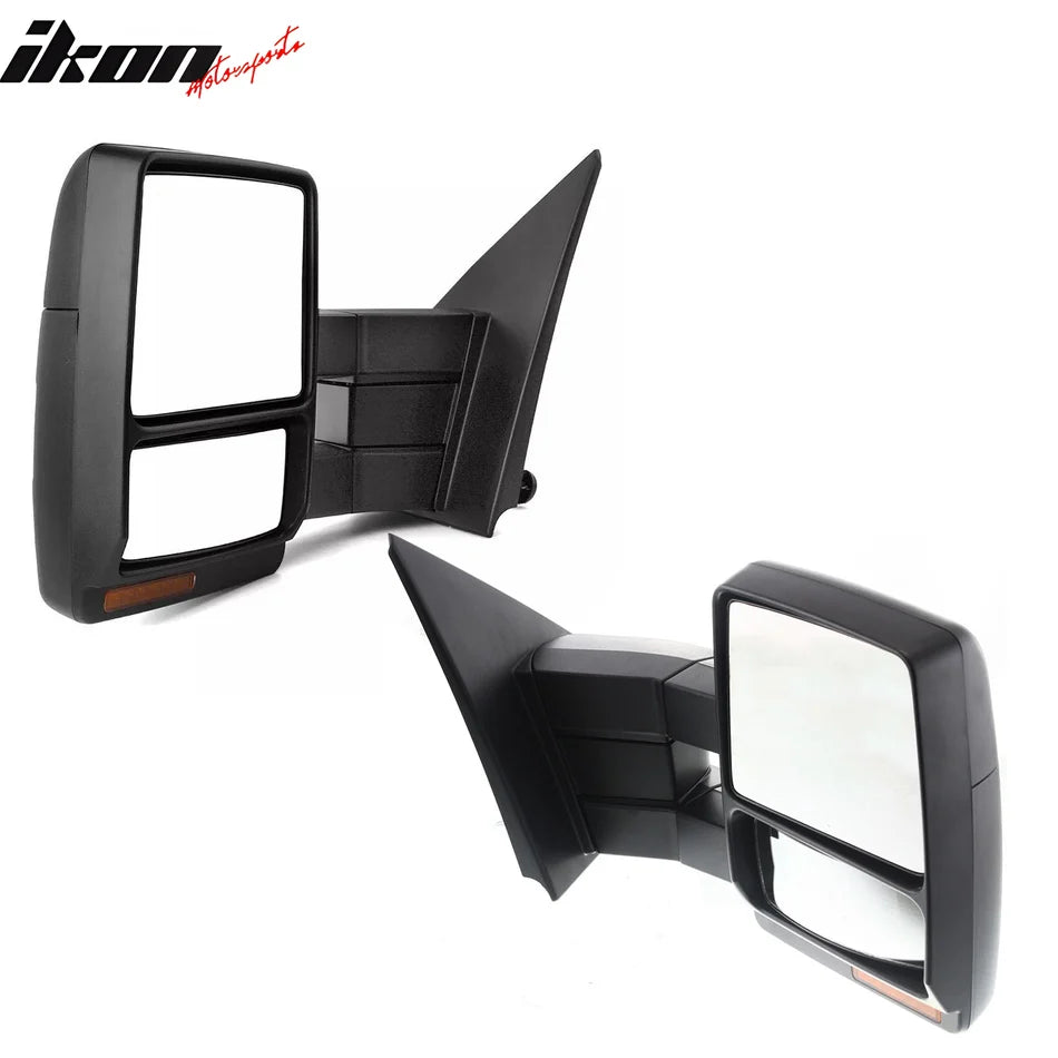 Power Heated LED Towing Mirrors