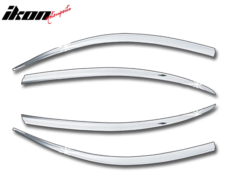 Chrome ABS Window Visors