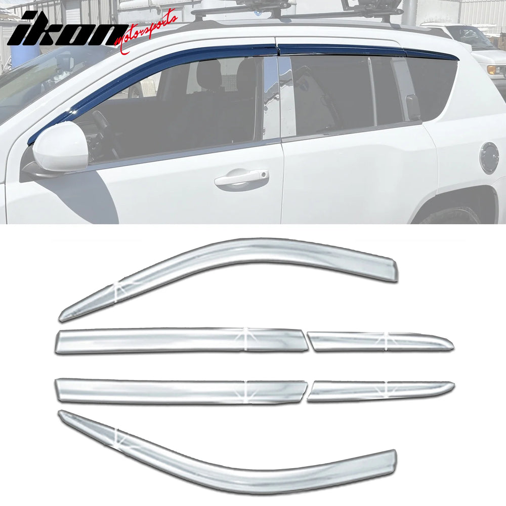 6-Piece Window Visor Set