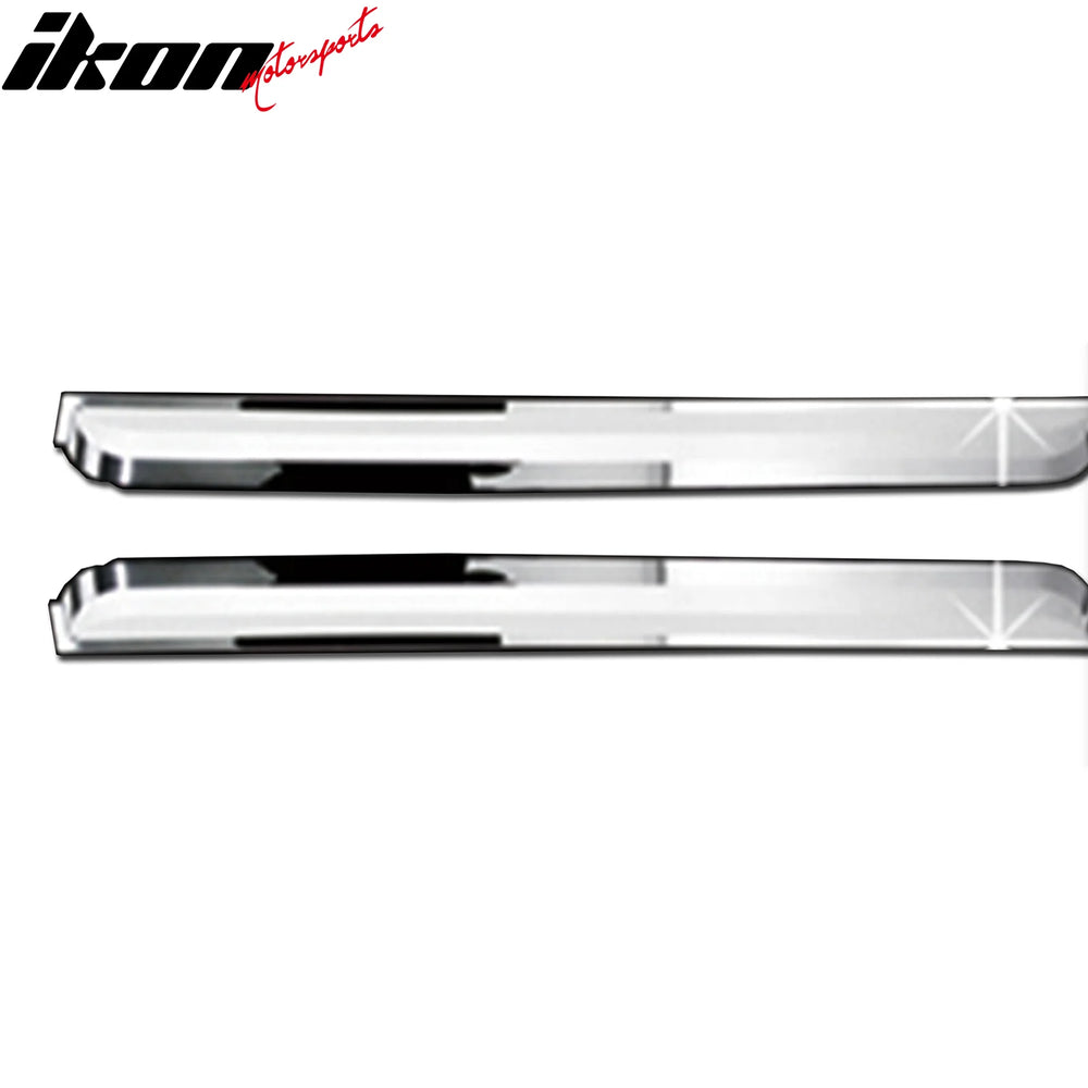 ABS Chrome 4-Piece Window Visor Set