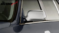 Chrome ABS Side Rearview Mirror Covers Pair