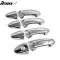 Chrome ABS Door Handle Covers w/ Smart Key Holes