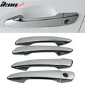 Chrome ABS Door Handle Cover Set (Single Key Hole)