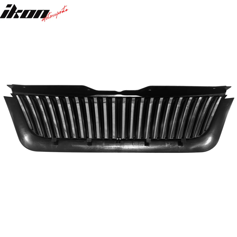 Front Upper Grille Gloss Black