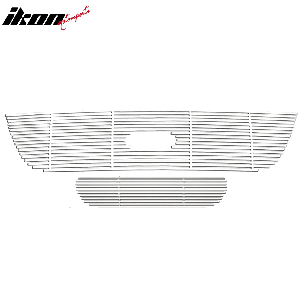 Billet Style Upper and Lower Grille Insert Set