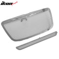 Chrome Mesh Wing Style Front Grille Set