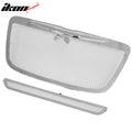 Chrome Mesh Wing Style Front Grille Set
