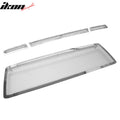 Front Bumper Grille Set, Chrome Mesh