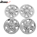 18-Inch Chrome Hubcap Set