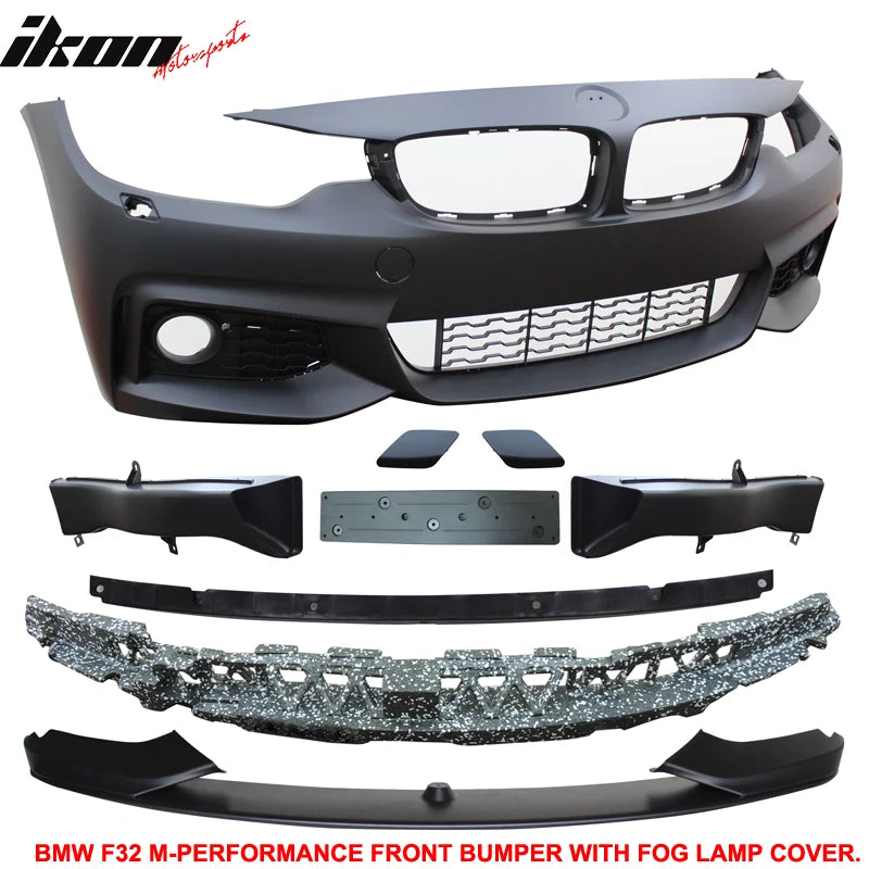 M-P Style Front Bumper Fog Cover