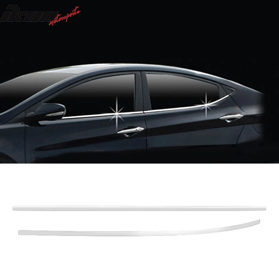 Window Belt Molding Chrome Trim