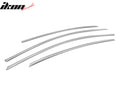 Chrome Window Top Molding Set