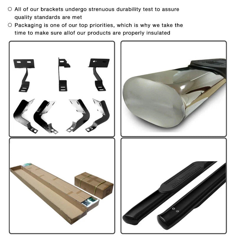 T304 Stainless Steel Running Boards