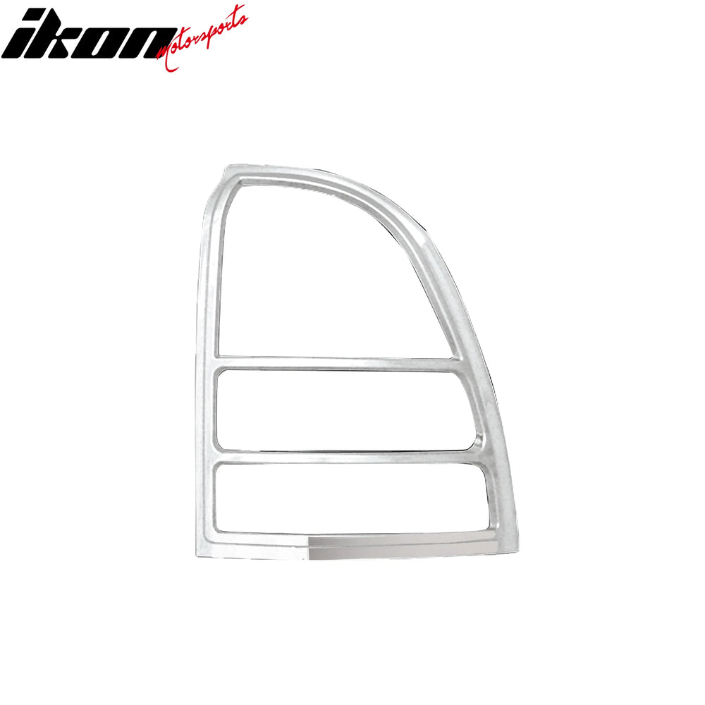 Chrome Tail Light Bezel Set