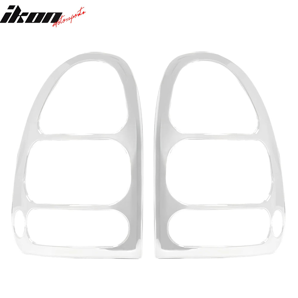Chrome ABS Tail Light Bezel Set
