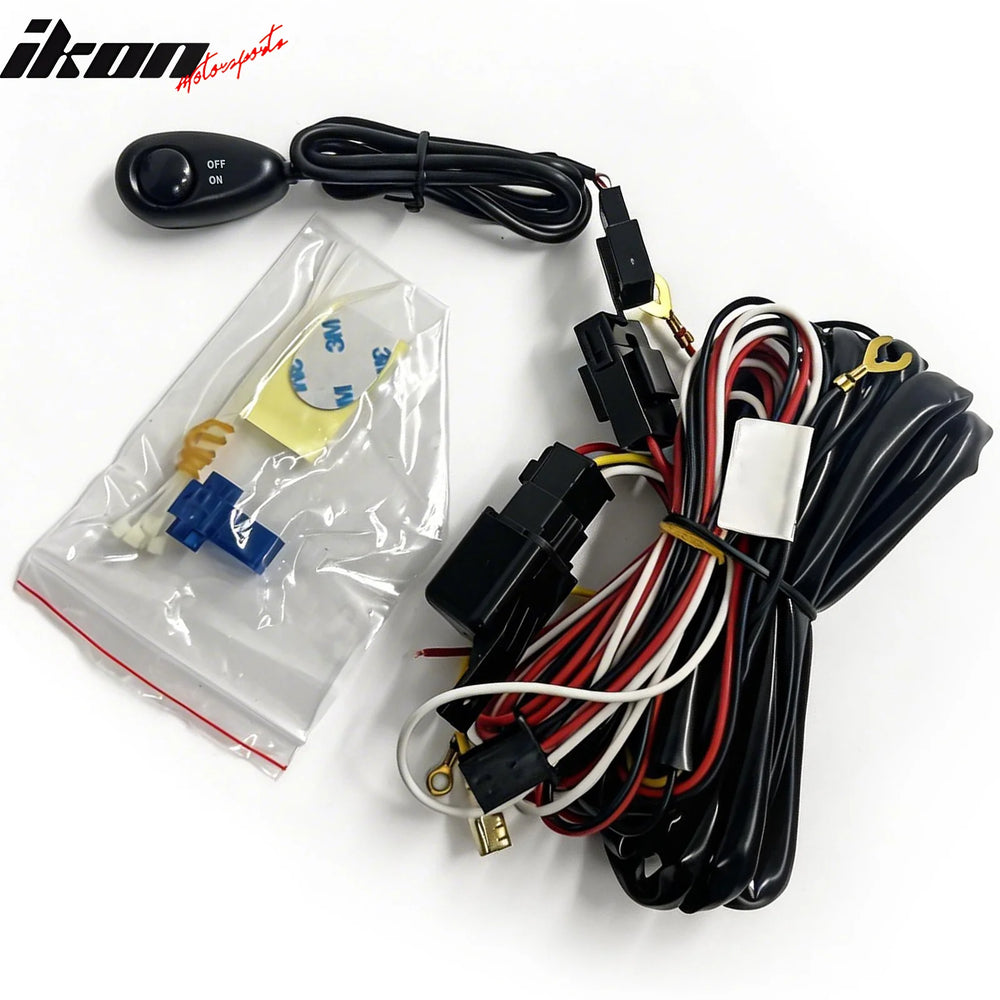 Black Housing Smoke Lens H3 Fog Light Assembly