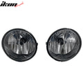Black Housing Clear Lens Fog Lights