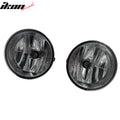 Black Housing Clear Lens Fog Lights