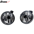 Black Housing Clear Lens Fog Lights
