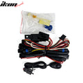 Black Housing Clear Lens Fog Lights