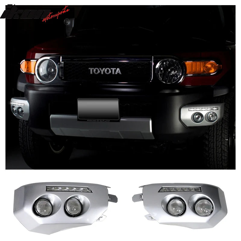 Clear Lens Chrome Housing Fog Lights