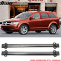 Aluminum ABS Roof Rack Cross Bar Black Powder-Coated