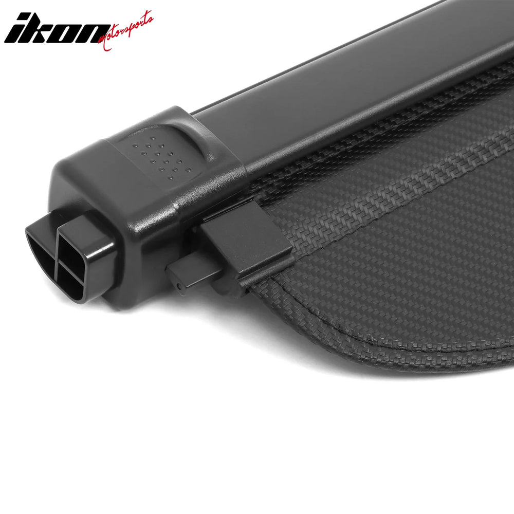 Rear Cargo Cover with Carbon Fiber Print