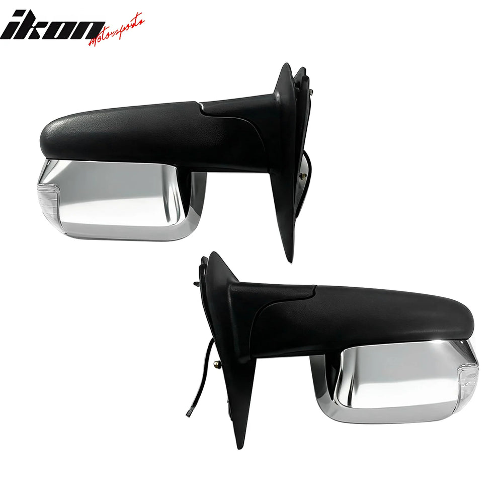 Towing Mirrors with Integrated Turn Signals