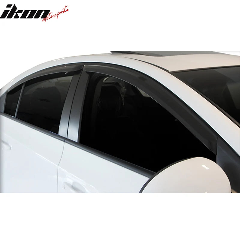 Dark Smoke Window Visors