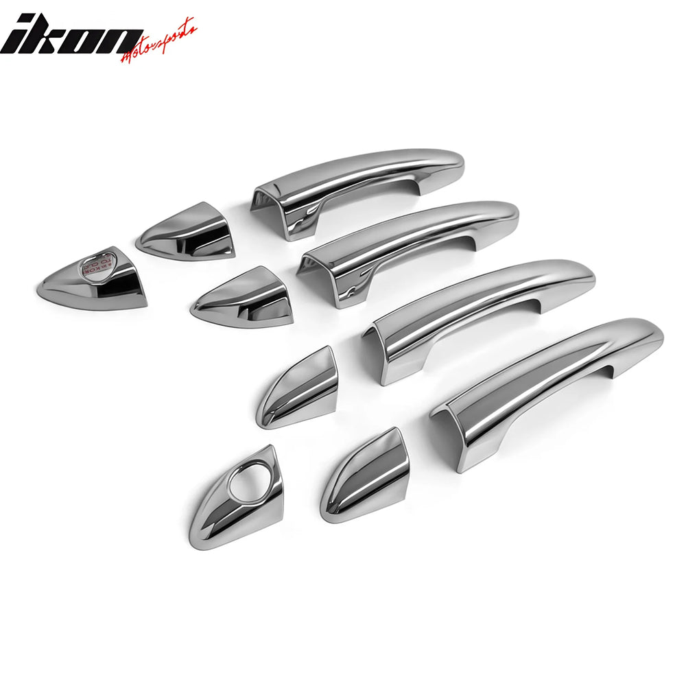 Chrome ABS Door Handle Cover [2 Keyhole]