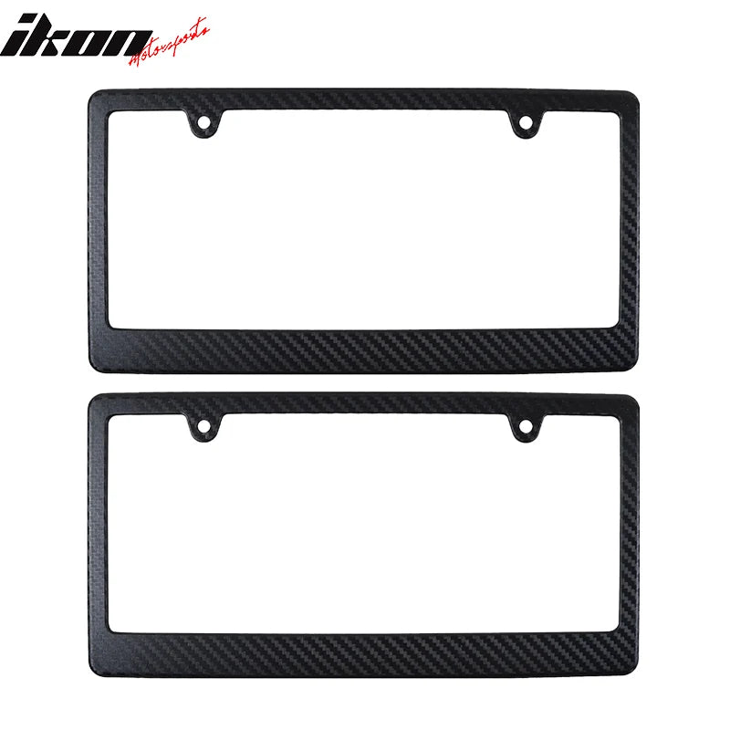 PP Carbon Texture License Plate Frame