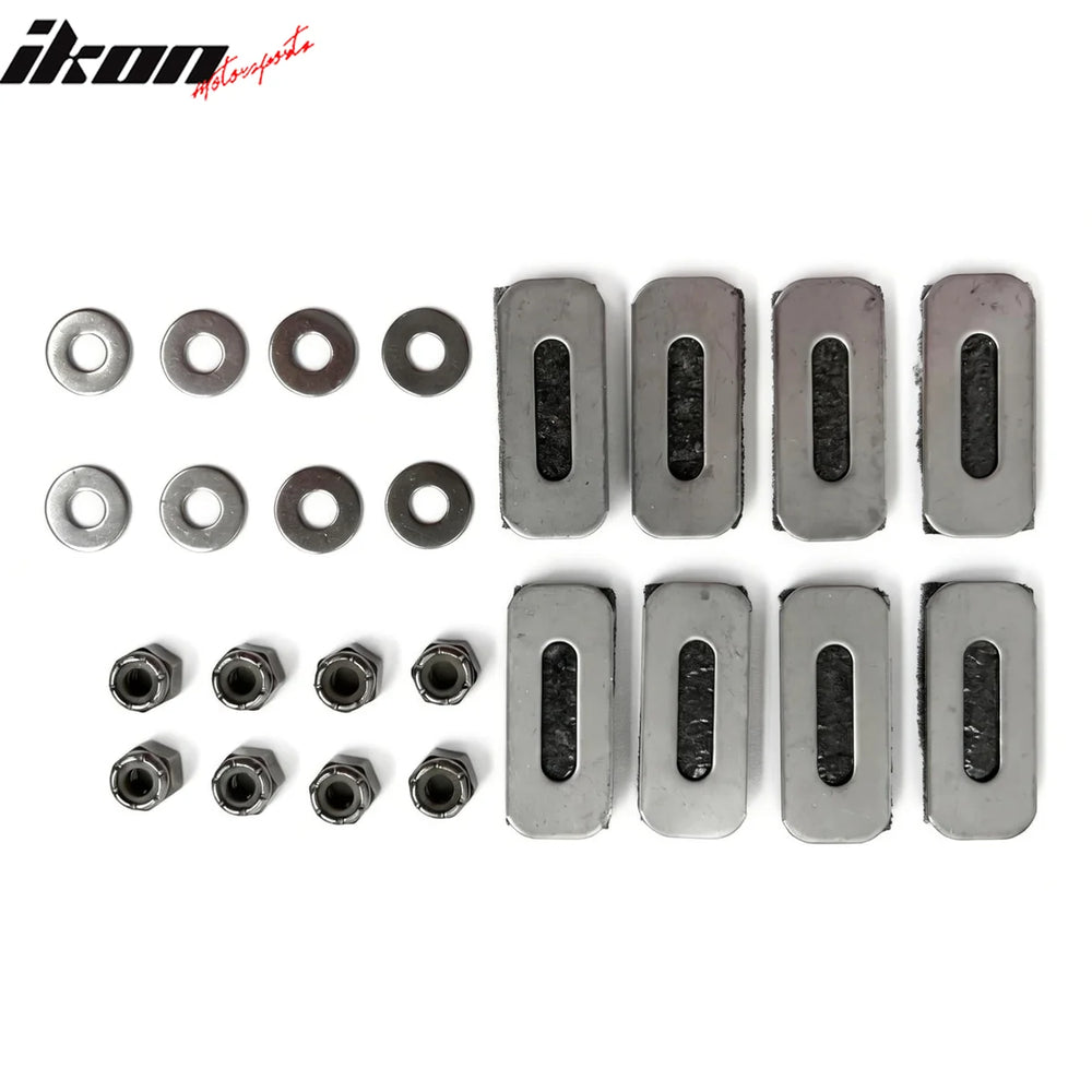 Billet 4-Piece Stainless Steel Front Grille