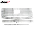 Chrome Billet Style Front Grille Set