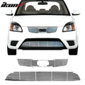 Billet Style Front Grille Set