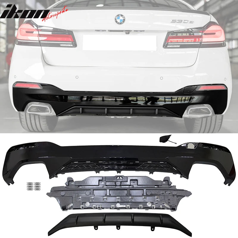 MP Style Type 1 Rear Bumper Diffuser