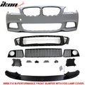 Front Bumper Fog Cover with Lip