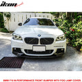 Front Bumper Fog Cover with Lip