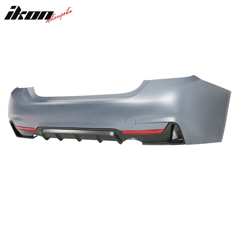 M-P Style Rear Bumper Cover with Twin Dual Outlet