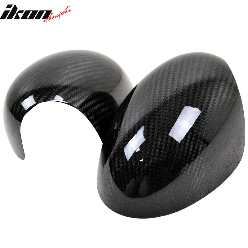 Real Carbon Fiber Rear Mirror Cover Set