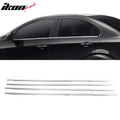 Chrome Window Belt Molding Set